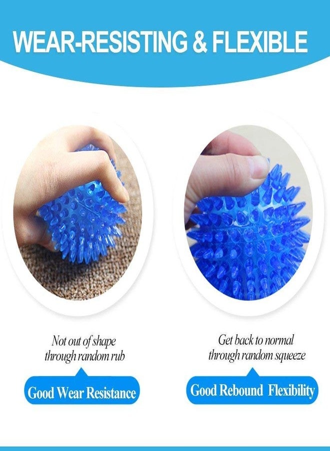 THE DDS STORE Squeaker Interactive Toy for Dogs 1 Piece (Colour May Vary) (Spike Ball) - Image 3